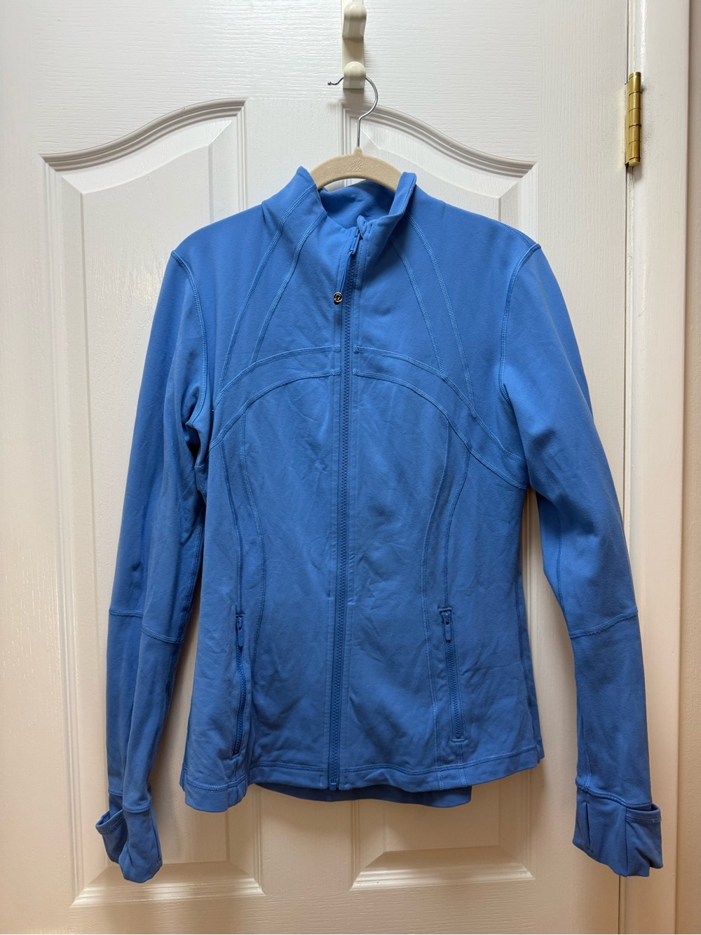 Lululemon Define Jacket Luon Blue Nile Size 10 Full Zip Athletic Jacket